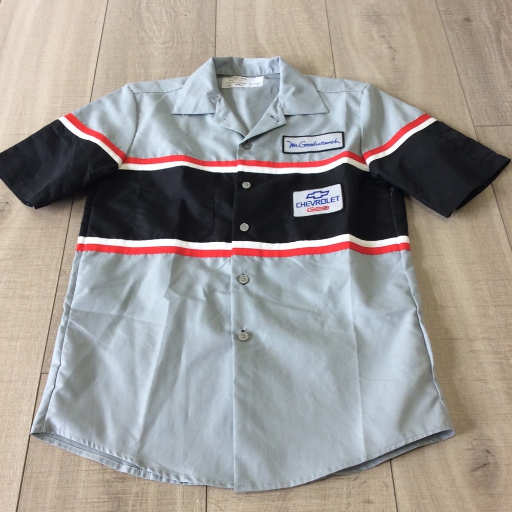 Mr Goodwrench Chevrolet Geo mechanic work shirt